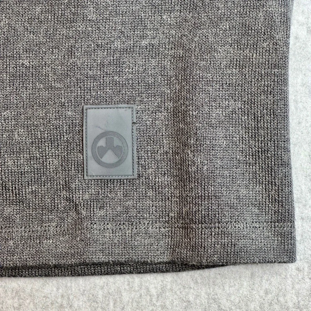 Magpul Mens Mag944 Mid-Layer 1/4 Zip Pullover Gray Wool Blend Tactical Jacket M